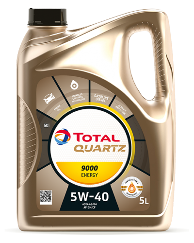 TOTAL QUARTZ 9000 ENERGY 5W40 5L