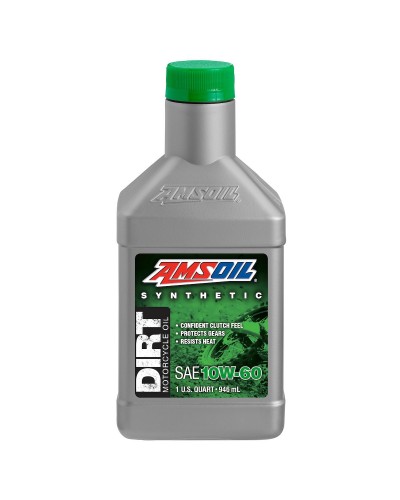 AMSOIL 10W-60 Synthetic Dirt Bike Oil 1 Quart / 946 ml AKCE NA MAX 6KS