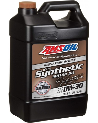 AMSOIL Signature Series 0W-30 Synthetic Motor Oil 1 Gallon / 3,78 l-POSLEDNÍ KS